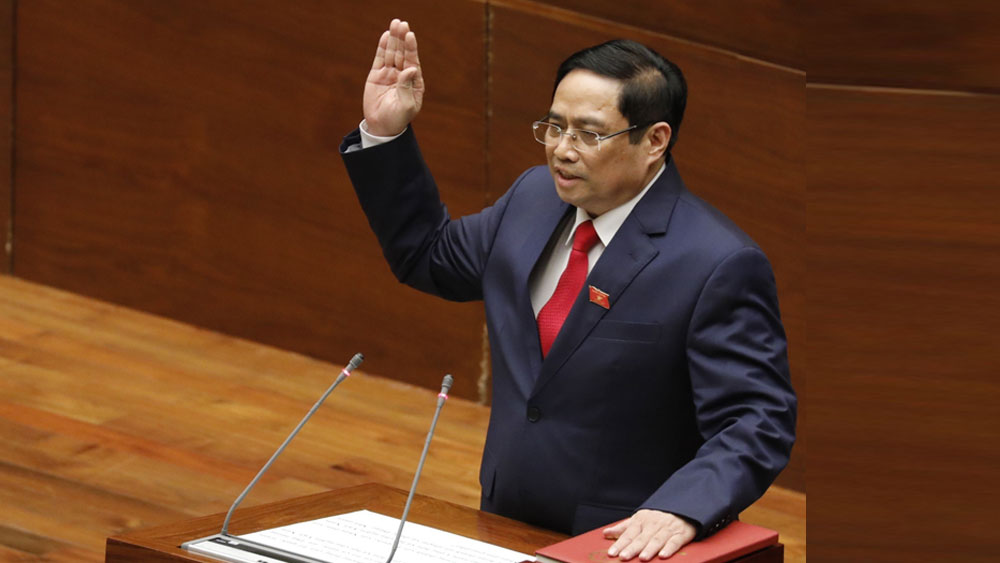 Tân Thủ tướng Phạm Minh Chính tuyên thệ nhậm chức