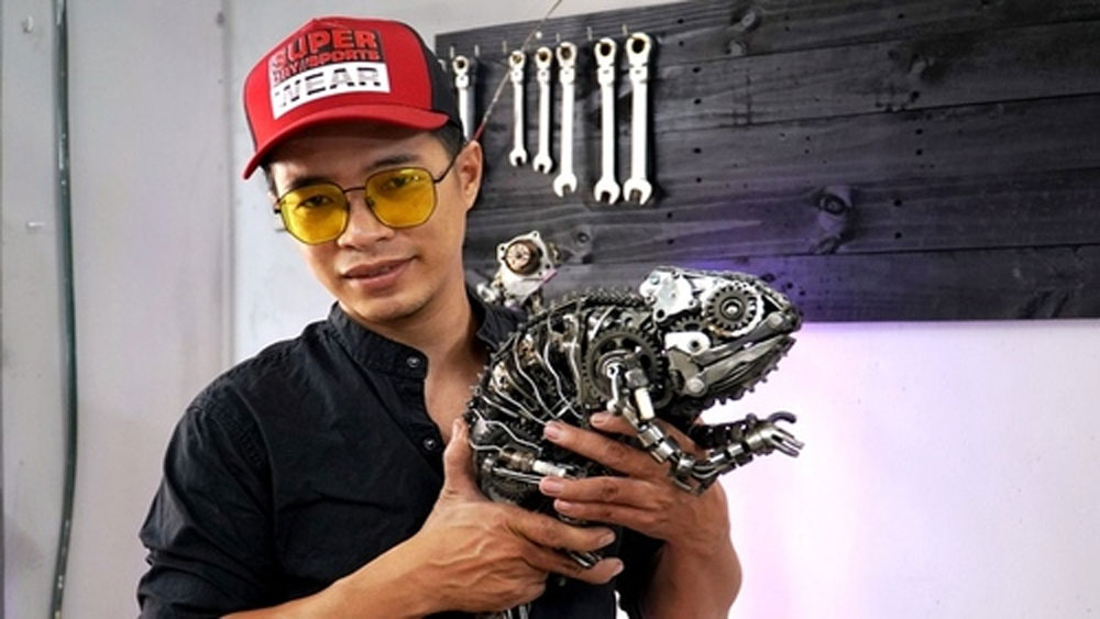 Science fiction gets real in the hands of Saigon metal artist