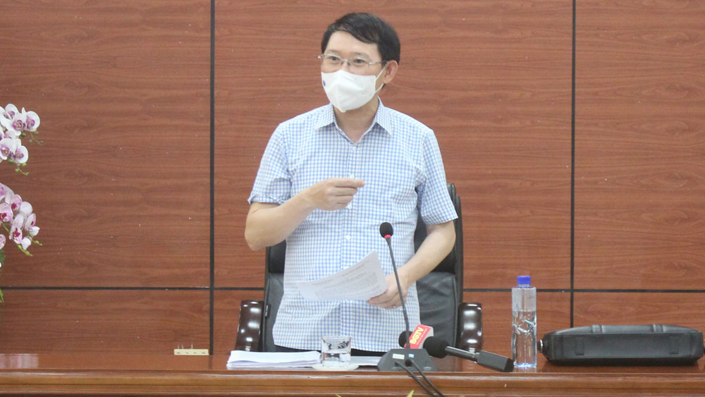 Chủ tịch UBND tỉnh Lê Ánh Dương: Sơn Động cần chống dịch ở cấp độ cao nhất