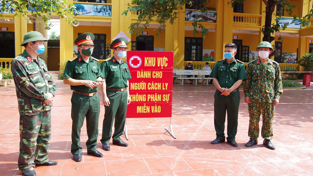 Lực lượng vũ trang tỉnh Bắc Giang: Mỗi người làm việc bằng hai, chung sức đẩy lùi dịch bệnh