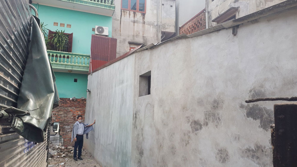 Thành phố Bắc Giang: Thửa đất bị tách làm đôi, chủ sử dụng gặp khó