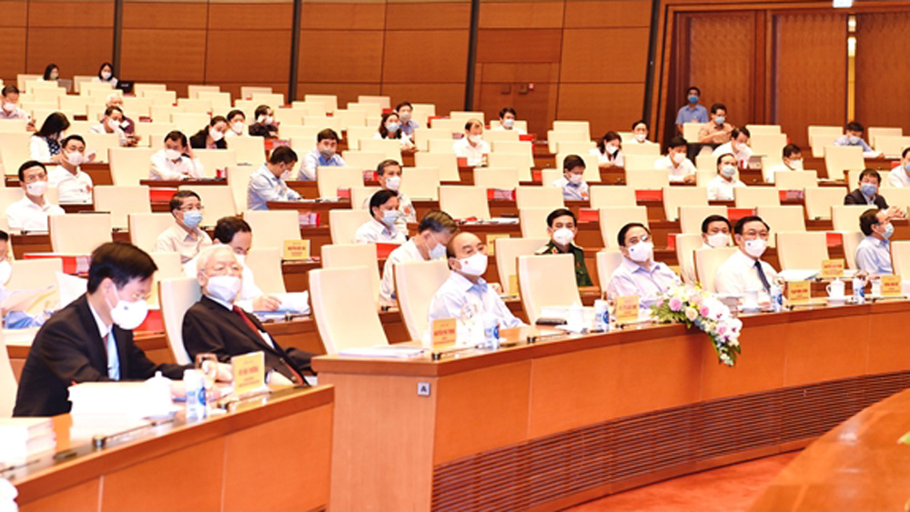Tổng Bí thư Nguyễn Phú Trọng dự hội nghị toàn quốc sơ kết 5 năm thực hiện Chỉ thị 05 của Bộ Chính trị