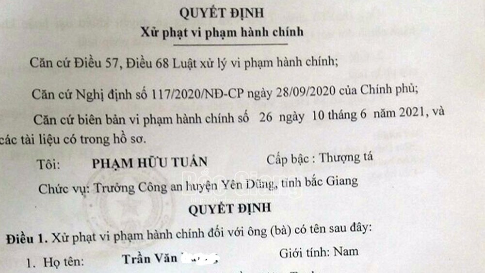 Đi trồng dưa trong khi đang cách ly, một nông dân bị phạt 5 triệu đồng