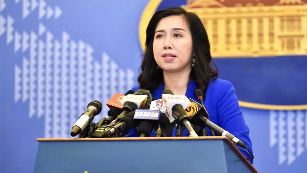 Người Phát ngôn Bộ Ngoại giao Việt Nam lên tiếng trước việc Trung Quốc thi hành Luật ATGT hàng hải sửa đổi
