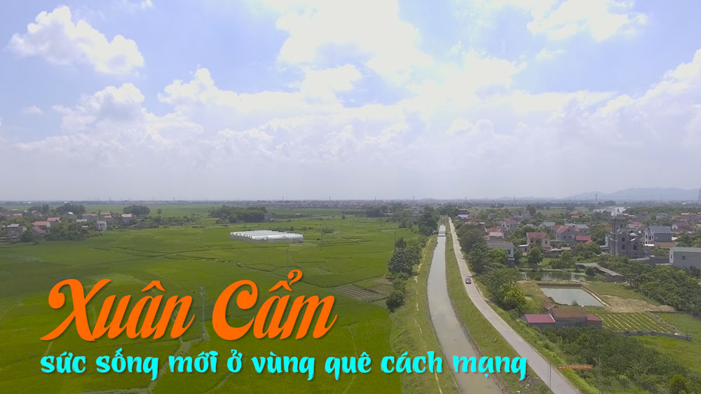 Xuân Cẩm - sức sống mới ở vùng quê cách mạng