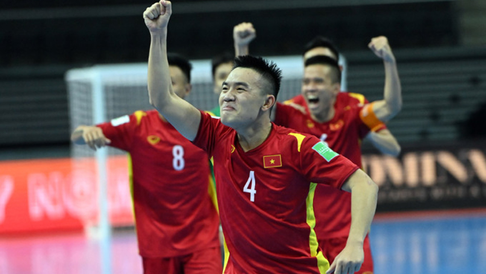 Việt Nam gặp Nga ở vòng 1/8 Futsal World Cup