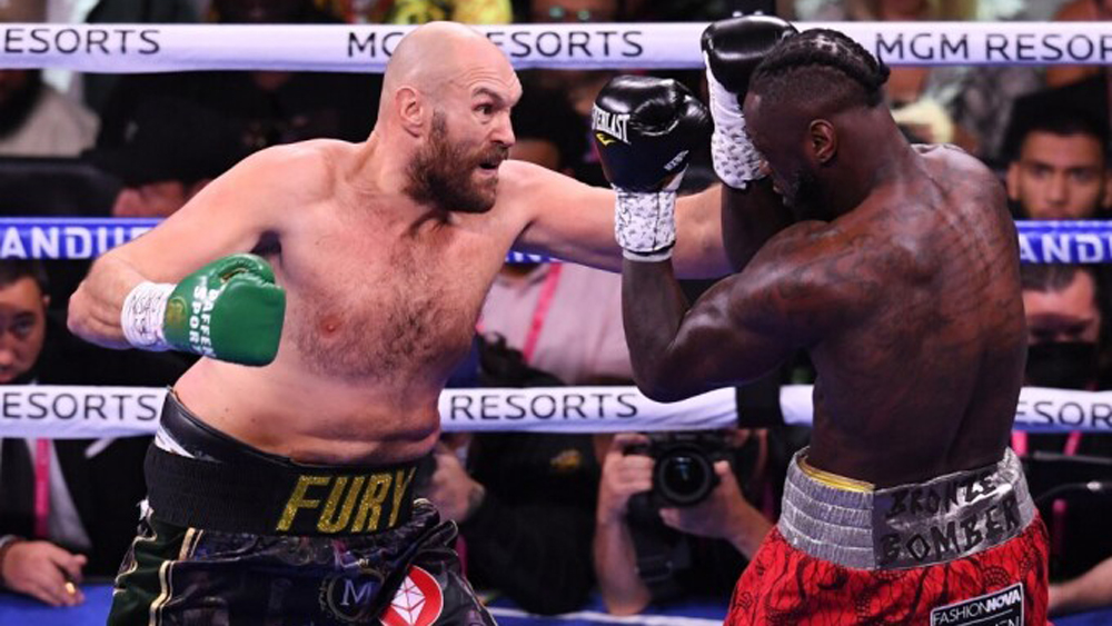 Fury bảo vệ đai WBC hạng nặng