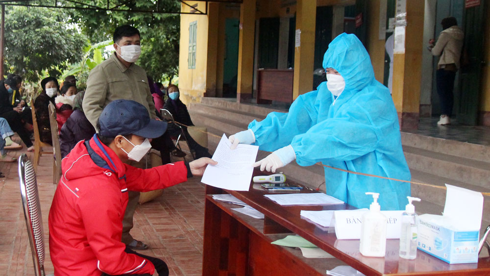 Bắc Giang tăng cường áp dụng các biện pháp phòng, chống dịch Covid-19