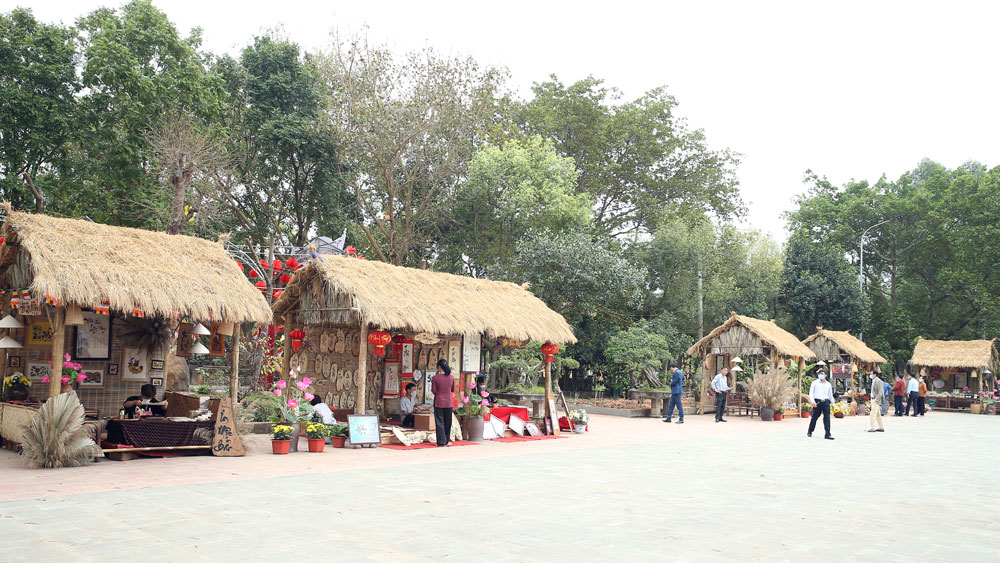 Tái hiện không gian văn hóa chợ quê tại chùa Vĩnh Nghiêm