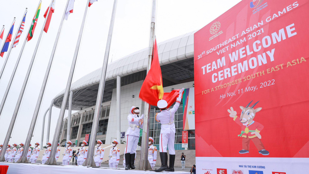 Xúc động Lễ thượng cờ SEA Games 31