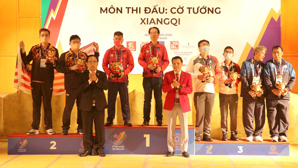 Việt Nam giành Huy chương Vàng nội dung đồng đội nam Cờ nhanh