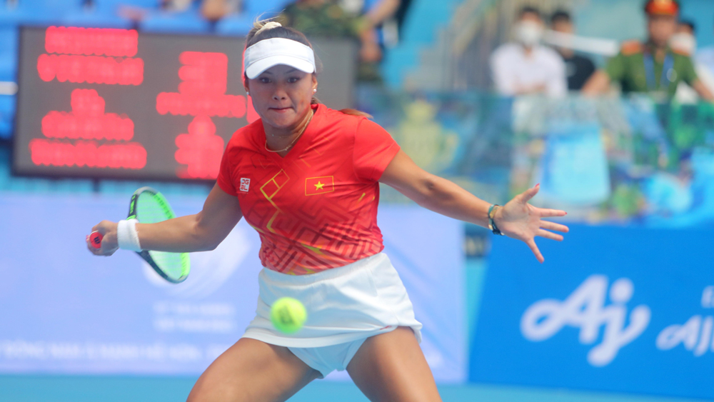 Chanelle Vân Nguyễn giành HCĐ đơn nữ môn Quần vợt