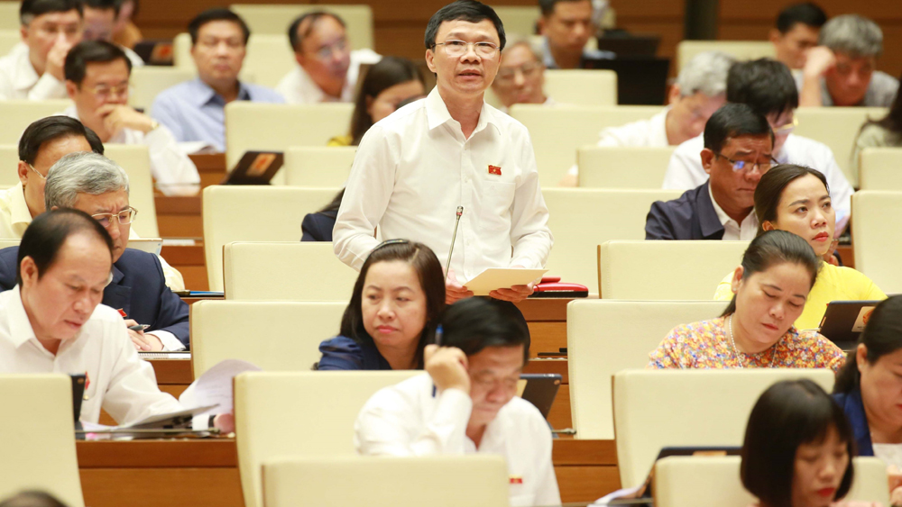 ĐBQH Nguyễn Văn Thi đóng góp ý kiến vào dự thảo Luật sửa đổi, bổ sung một số điều của Luật Sở hữu trí tuệ