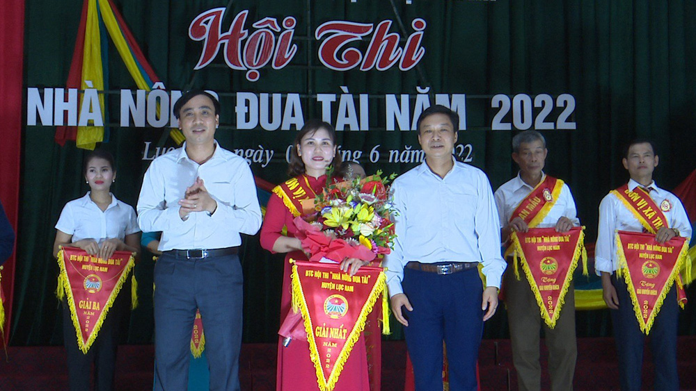 Hội Nông dân xã Nghĩa Phương giành giải Nhất hội thi “Nhà nông đua tài”