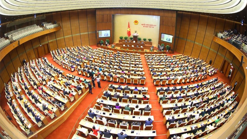 Biểu quyết Nghị quyết về Chương trình giám sát của Quốc hội năm 2023
