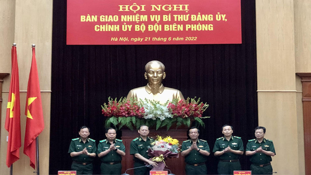 Thiếu tướng Nguyễn Anh Tuấn làm Bí thư Đảng ủy, Chính ủy Bộ đội Biên phòng