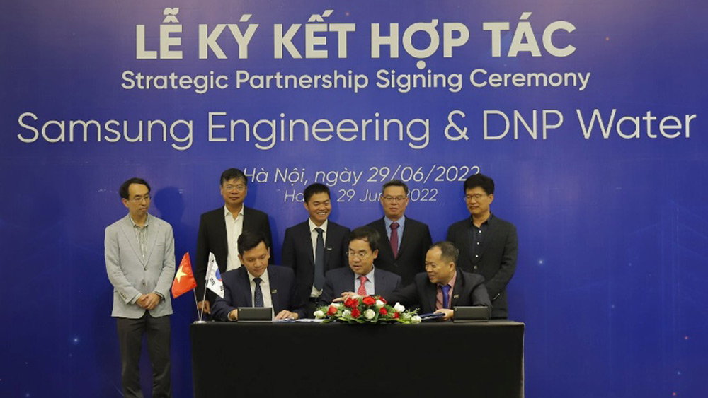 Samsung Engineering trở thành cổ đông chiến lược của DNP Water - Một đơn vị thành viên của DNP Holding