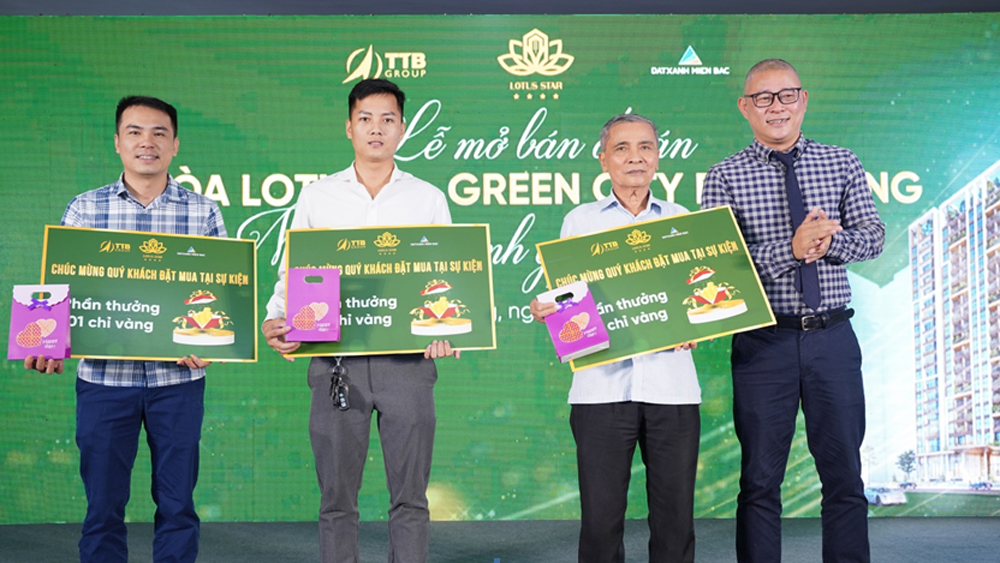 Sức hút tòa căn hộ Lotus 2 - Green City Bắc Giang trong ngày mở bán