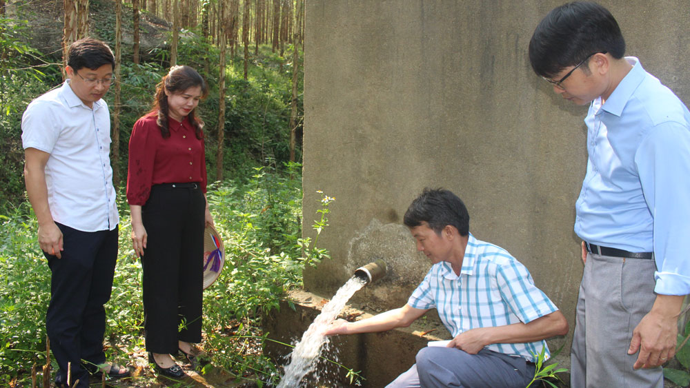 Rà soát, khai thác hiệu quả các công trình cấp nước tập trung