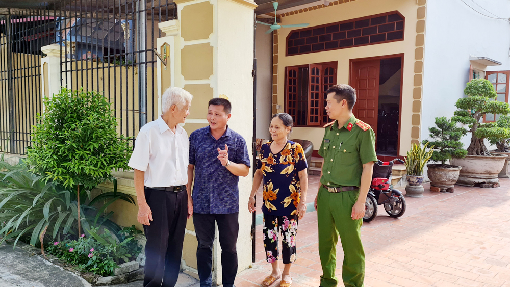 Lạng Giang: Dân vận khéo bảo đảm an ninh trật tự từ cơ sở