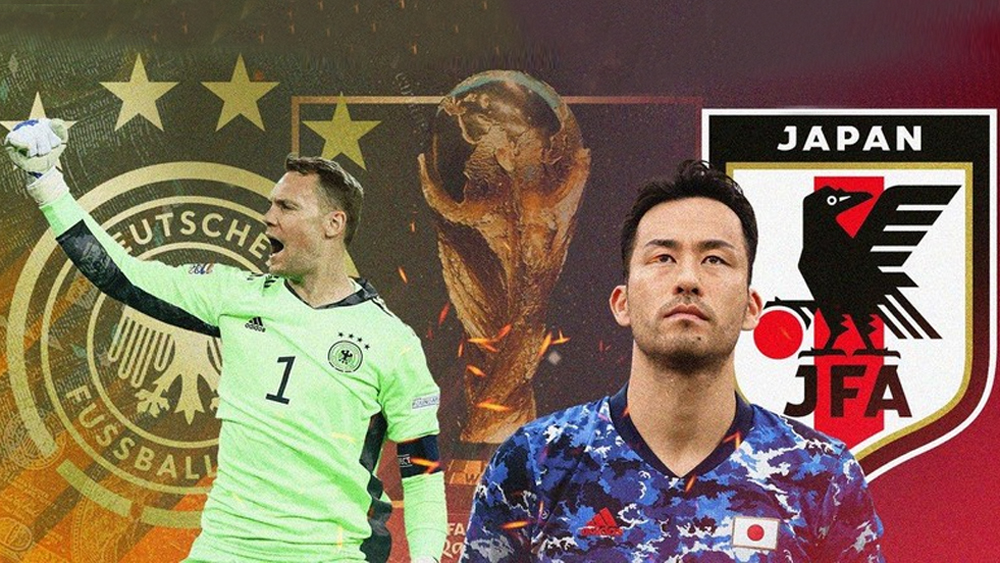 World Cup 2022: Tâm điểm trận đấu giữa đội tuyển Đức gặp Nhật Bản