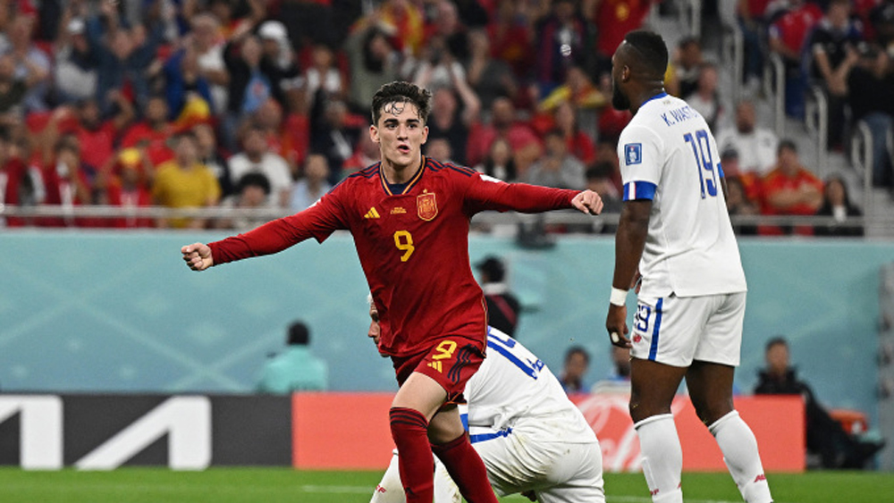 Tây Ban Nha thắng trận đậm nhất từ đầu World Cup