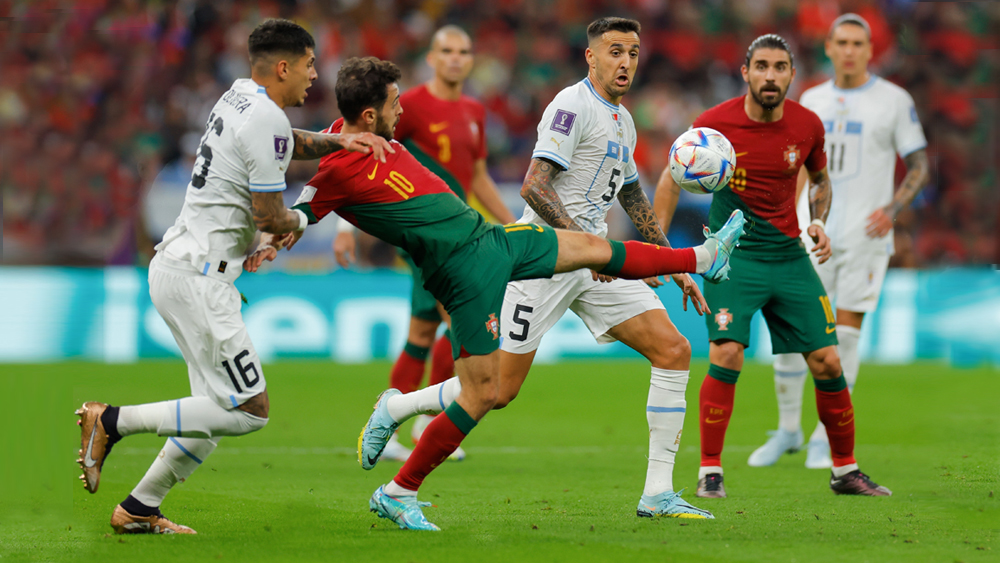 Phung phí cơ hội, Uruguay thua Bồ Đào Nha