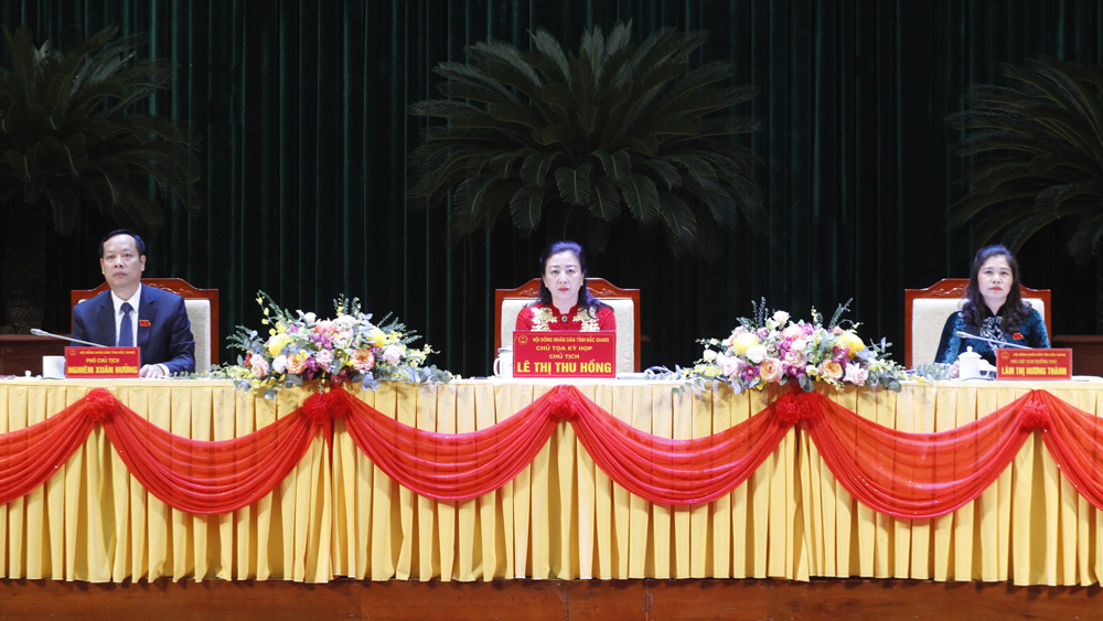 Khai mạc kỳ họp thứ 9, HĐND tỉnh Bắc Giang khóa XIX, nhiệm kỳ 2021-2026