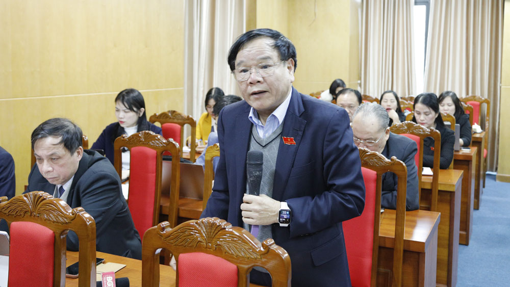 Kỳ họp thứ 9, HĐND tỉnh Bắc Giang: Thảo luận nhiều vấn đề người dân quan tâm