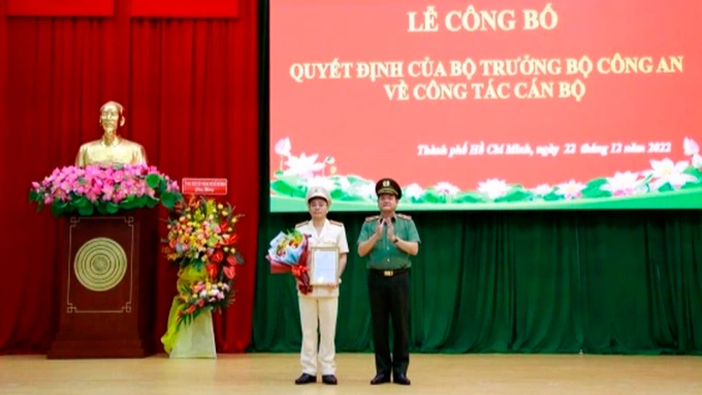 Đại tá Lê Quang Đạo giữ chức Phó Giám đốc Công an TP Hồ Chí Minh