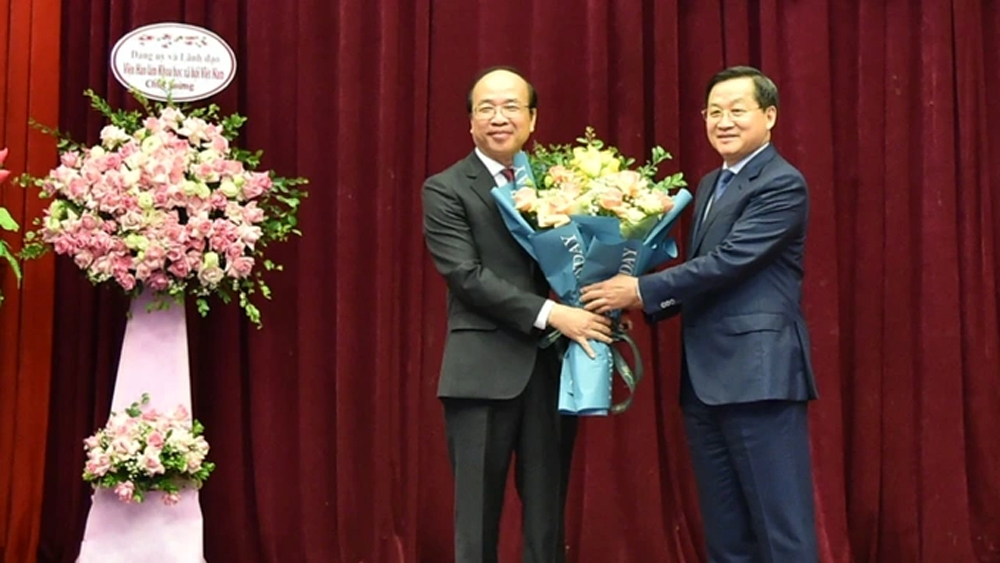 Thứ trưởng Bộ Tư pháp giữ chức Chủ tịch Viện Hàn lâm Khoa học xã hội Việt Nam