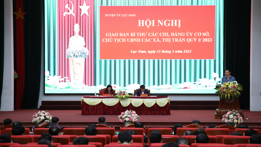 Huyện Lục Nam tập trung cao cho nhiệm vụ xây dựng huyện nông thôn mới