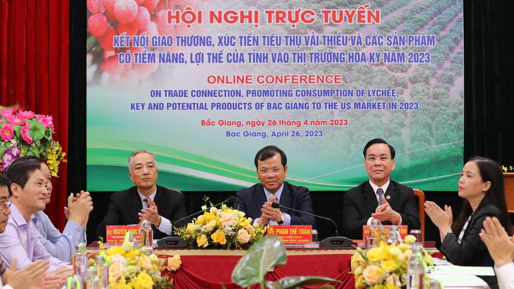 Bắc Giang phấn đấu xuất khẩu 1.500 tấn vải thiều sang Hoa Kỳ