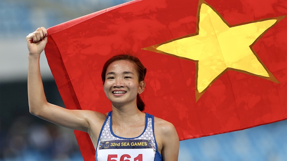 Nguyen Thi Oanh  wins miracle double gold in 30 minutes
