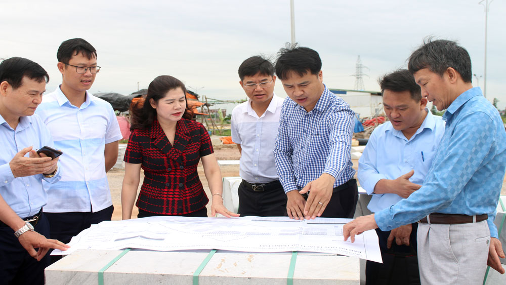 HĐND tỉnh Bắc Giang tổ chức giám sát dự án khu đô thị mới Ninh Khánh, huyện Việt Yên