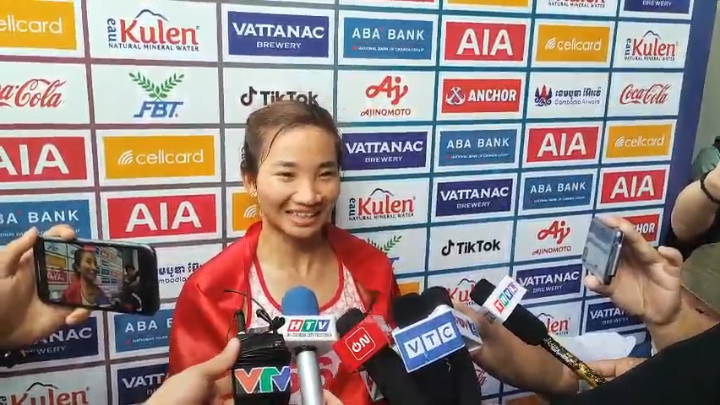 Cảm xúc của Nguyễn Thị Oanh sau khi giành HCV thứ tư tại SEA Games 32