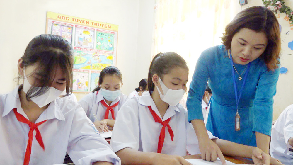 Cô giáo Dương Thị Kim Thoa: Giúp học trò say mê học tập