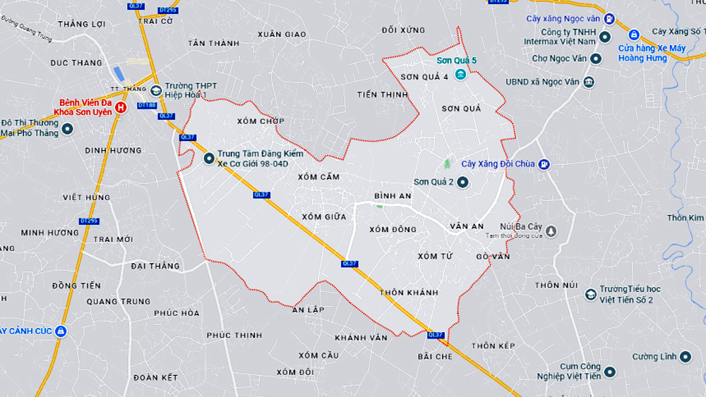 Phê duyệt Quy hoạch chi tiết xây dựng khu đô thị Lương Phong (Hiệp Hòa)