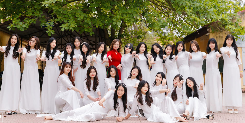 Những góc ảnh kỷ yếu đẹp của học sinh Bắc Giang