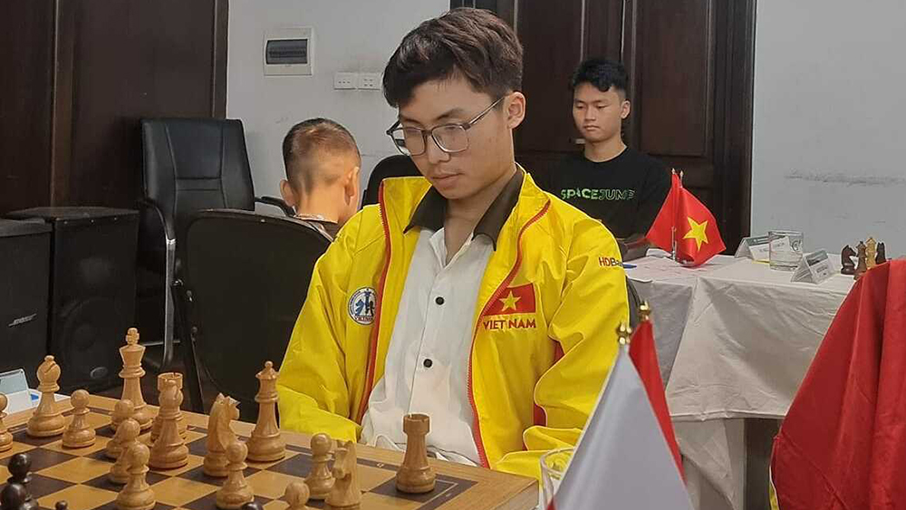 Đào Minh Nhật giành chuẩn Đại kiện tướng môn cờ vua