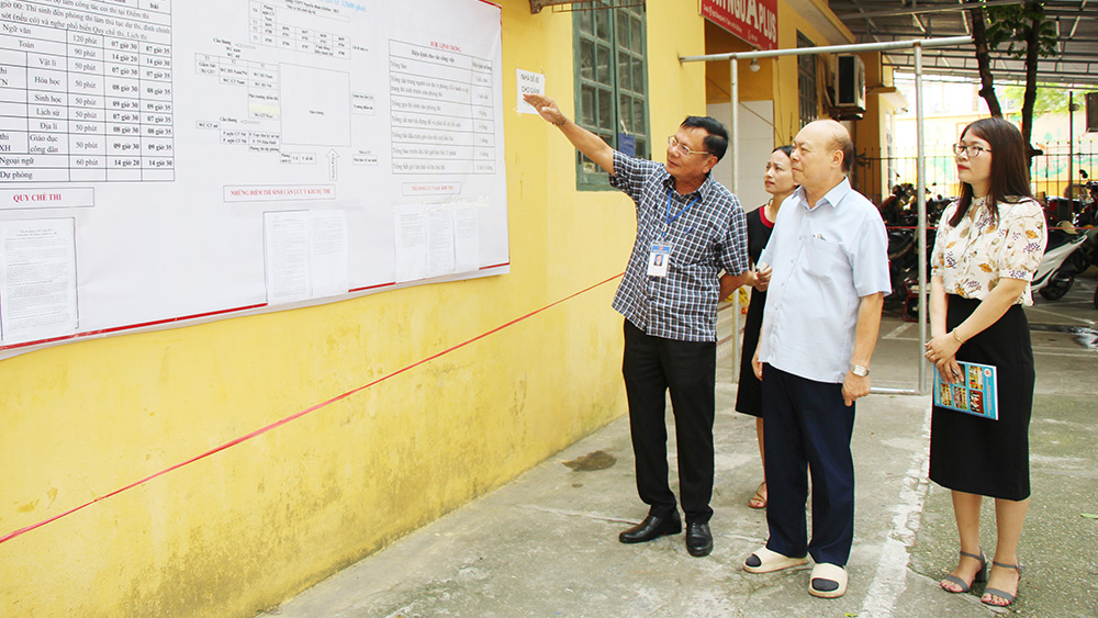 Đồng hành cùng thí sinh Bắc Giang trong mùa thi