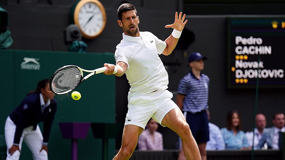 Djokovic thắng trận thứ 29 liên tiếp tại Wimbledon