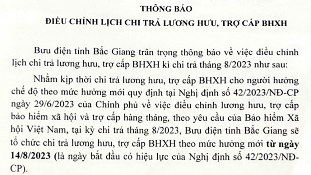 Bức xúc vì chậm lương hưu