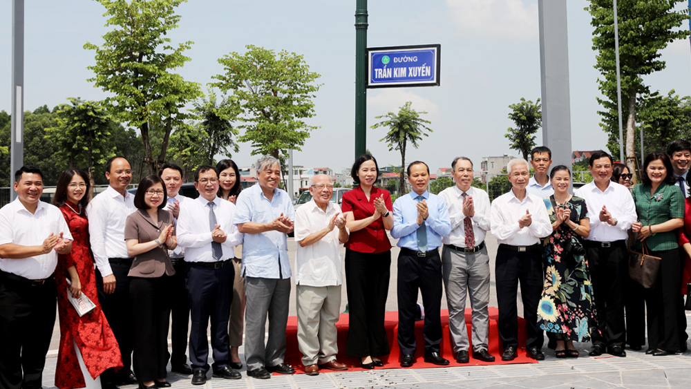 Hai đường phố tại Bắc Giang mang tên các nhà báo