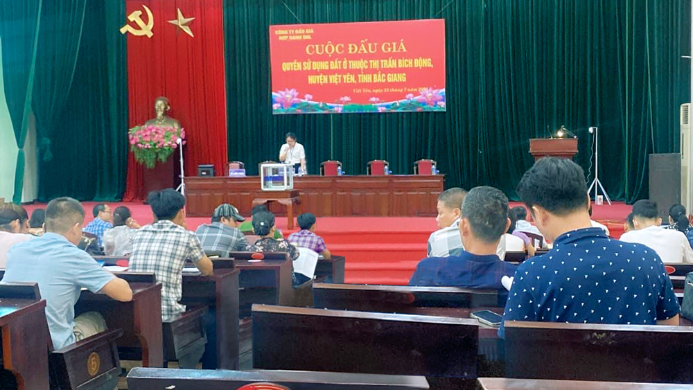 Việt Yên: Tạm dừng giao dịch và cấp giấy chứng nhận quyền sử dụng 14 lô đất ở