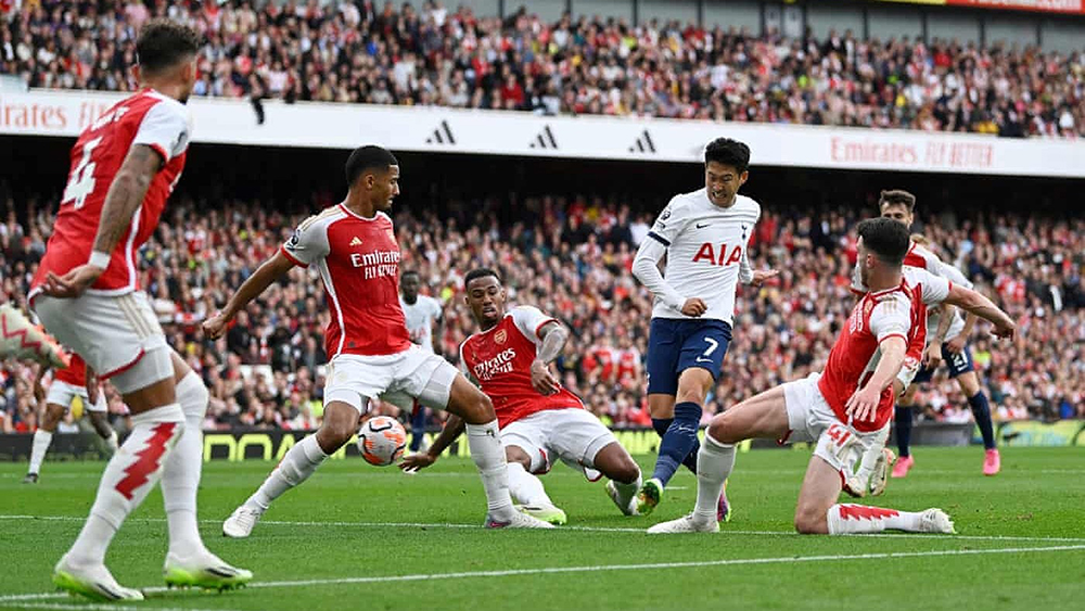 Ngoại hạng Anh: Son Heung-min buộc Arsenal chia điểm cho Tottenham