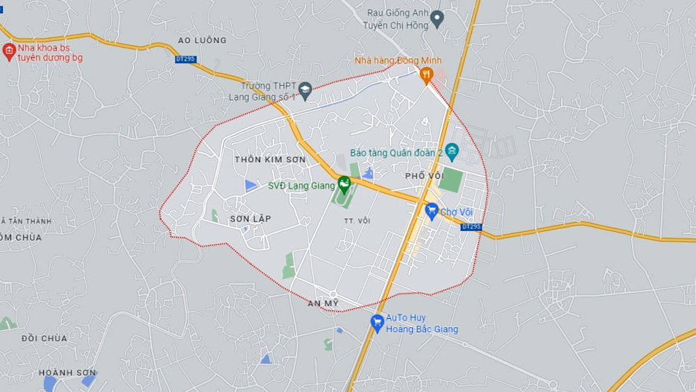 Phê duyệt Quy hoạch chi tiết xây dựng Khu đô thị phía Nam thị trấn Vôi (Lạng Giang)