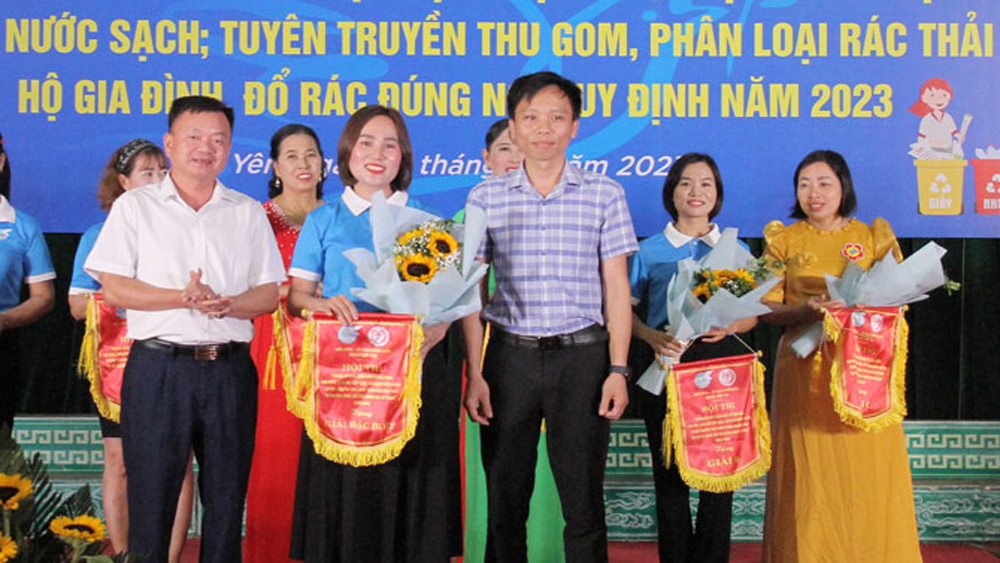 Việt Yên: Thi tuyên truyền viên giỏi về bảo vệ môi trường