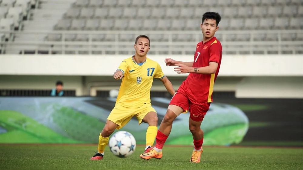 U18 Việt Nam thua ngược U18 Ukraine