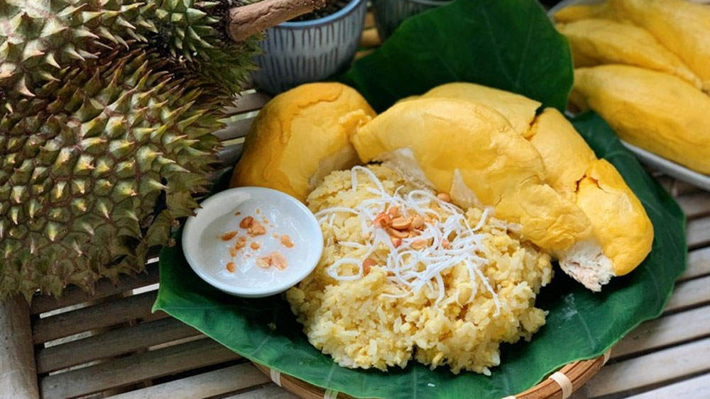 Durian sticky rice: A Mekong Delta's specialty